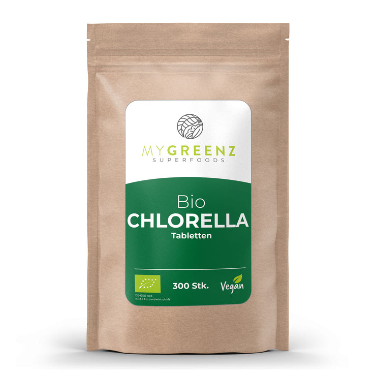 Bio-Chlorella Tabletten, 300 Stück